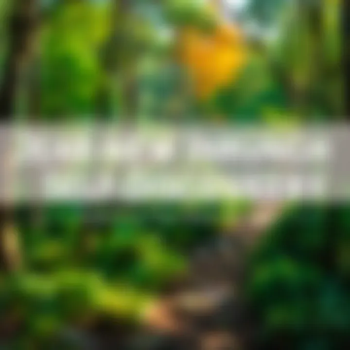 A winding path through a lush forest, inviting exploration and reflection