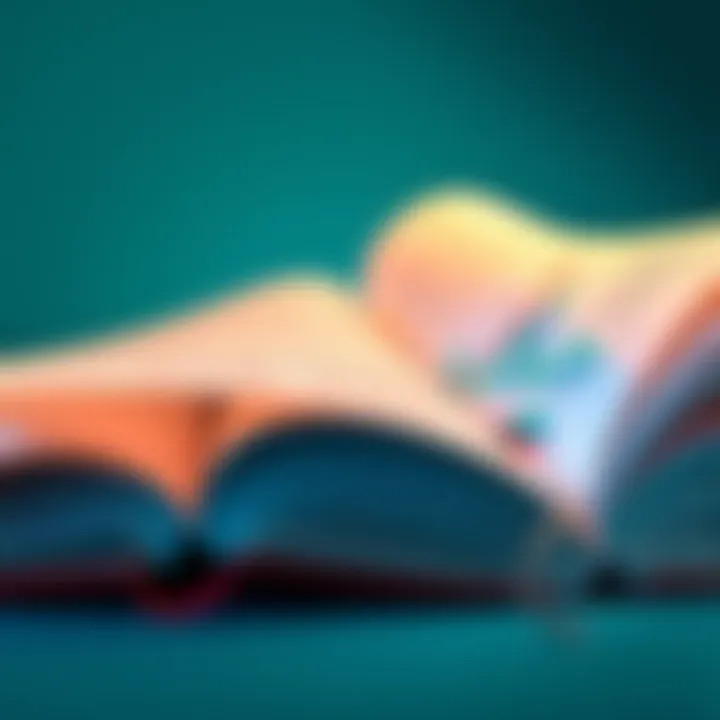 Insights into Investment Strategies An open book with investment charts and notes on wealth building