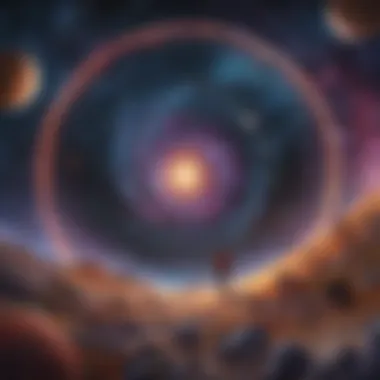 A Visual Representation of the Cosmos Illustration of the universe
