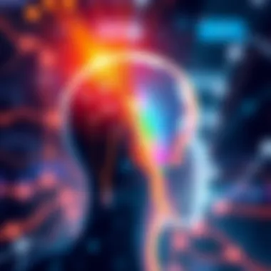 Conceptual artwork depicting innovation and self-improvement