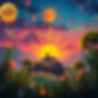 Journey of Personal Development Illustration of personal growth and self-improvement