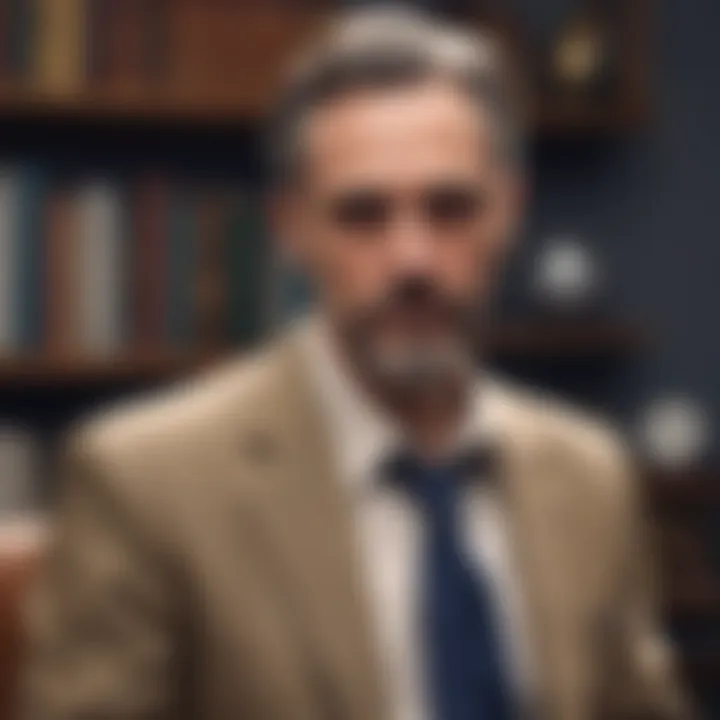 Jordan Peterson discussing philosophical ideas