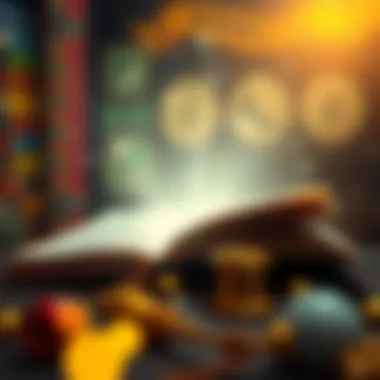 Illuminating Knowledge A symbolic representation of knowledge through an open book and light.