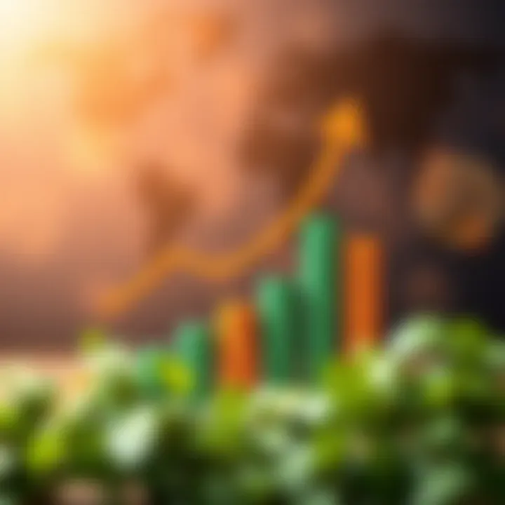 Understanding Investment Growth An abstract image symbolizing investment growth with upward arrows and graphs.
