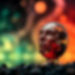 A visual representation of scientific uncertainty and skepticism.