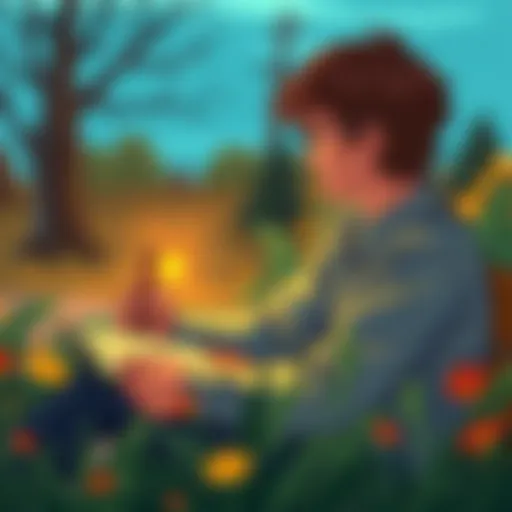 Reflecting on Resilience A person journaling thoughts about persistence