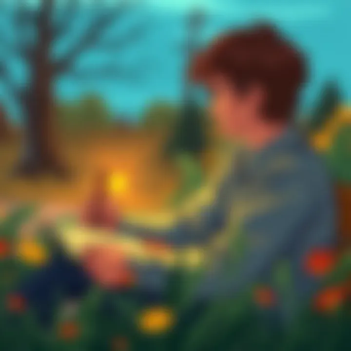 Reflecting on Resilience A person journaling thoughts about persistence