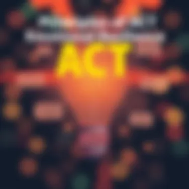 Principles of ACT for Emotional Resilience Illustration of Acceptance and Commitment Therapy principles