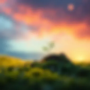 Personal Growth from Endings Visual metaphor for personal growth derived from endings