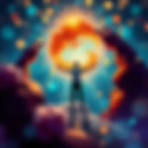 Symbolic representation of transformation through endings