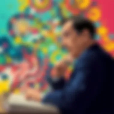 Abstract depiction of decision-making strategies