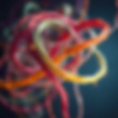 Intertwined Memories An abstract representation of memories intertwined