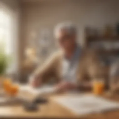 Retirement Lifestyle Choices Conceptual illustration of retirement lifestyle choices