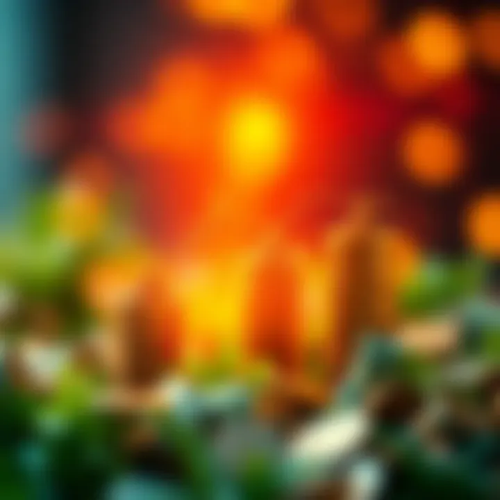 Conceptual Representation of Financial Growth A conceptual image representing financial growth through investments