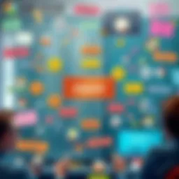 A mind map illustrating problem-solving methodologies