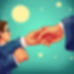 Illustration of Cialdini's principles of persuasion