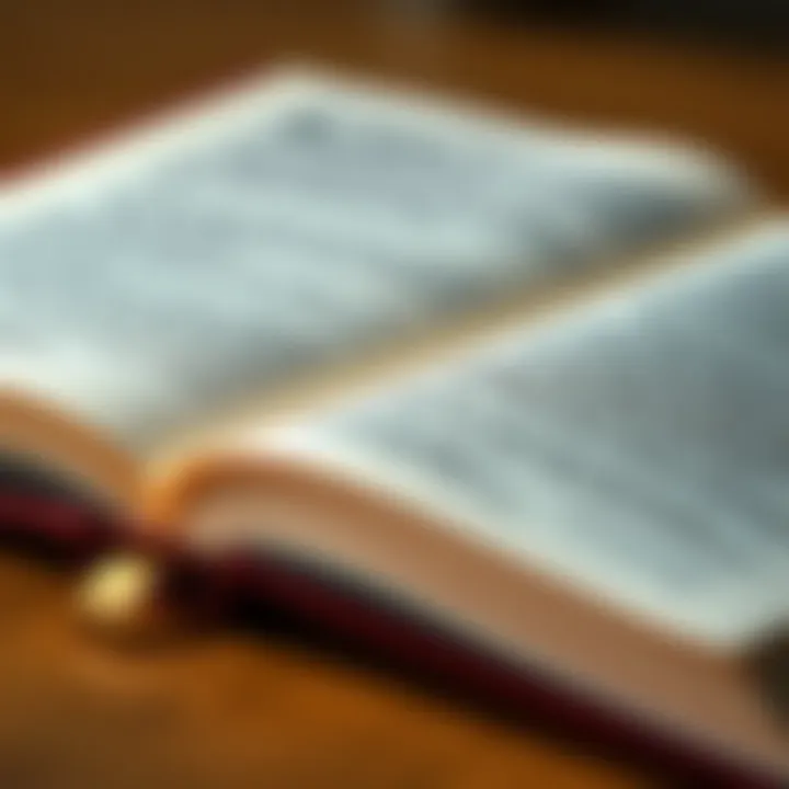 Key Insights from Essential Reads A close-up of a highlighted passage in a renowned business book