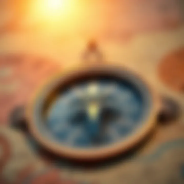 A Compass Symbolizing Ethical Leadership A compass symbolizing ethical leadership