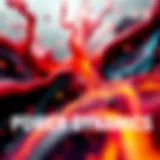 Abstract representation of power dynamics