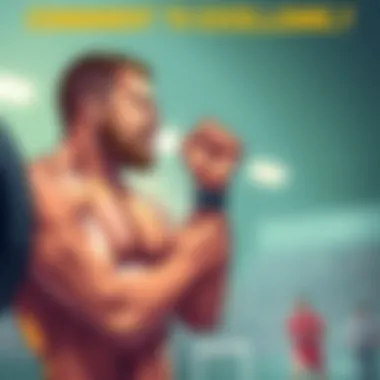 David Goggins training intensely