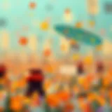 Abstract representation of prioritizing concerns in life