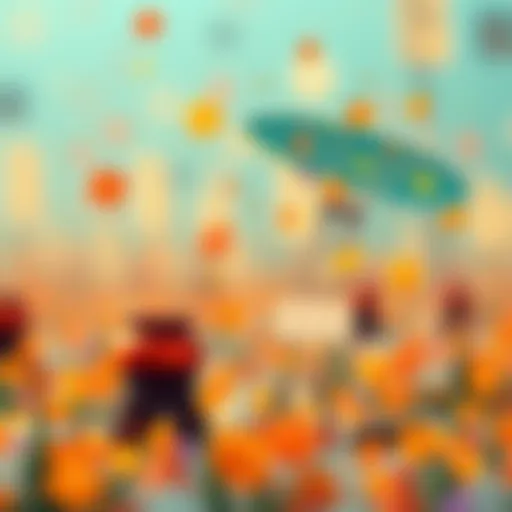 Abstract representation of prioritizing concerns in life