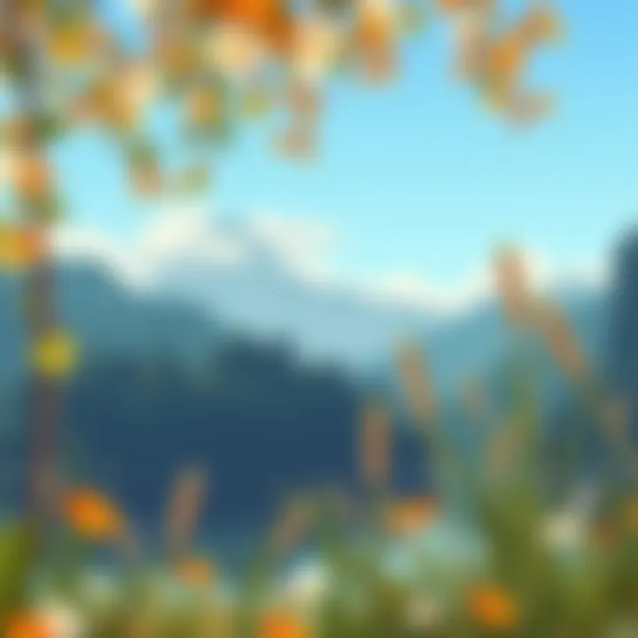 Finding Clarity in Nature Calm nature scene representing mental clarity