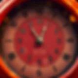 Illustration depicting the rhythm of a clock to symbolize optimal timing