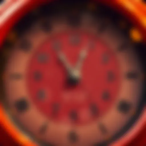 Illustration depicting the rhythm of a clock to symbolize optimal timing