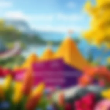 Visual representation of a seasonal calendar showcasing productivity peaks