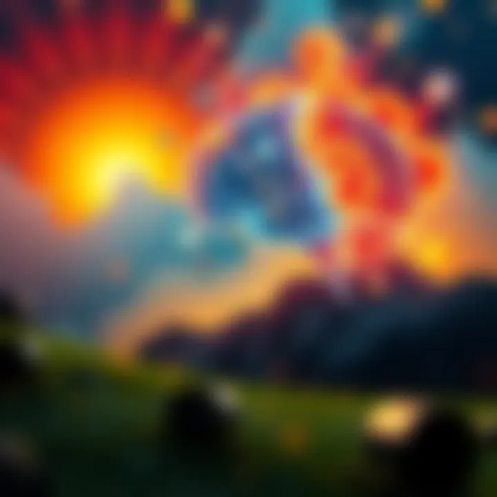 Exploring New Horizons of Thought A mind expanding concept illustration