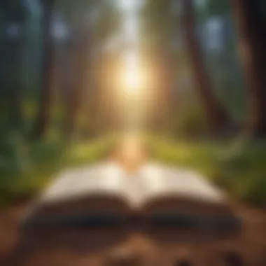 Illuminating Your Path to Purpose An open book with light illuminating the pages