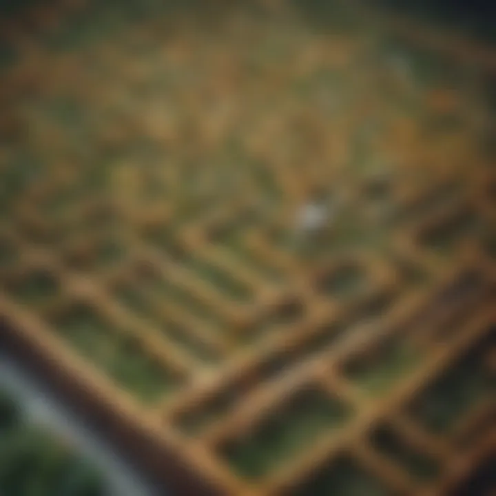 A maze symbolizing life's challenges